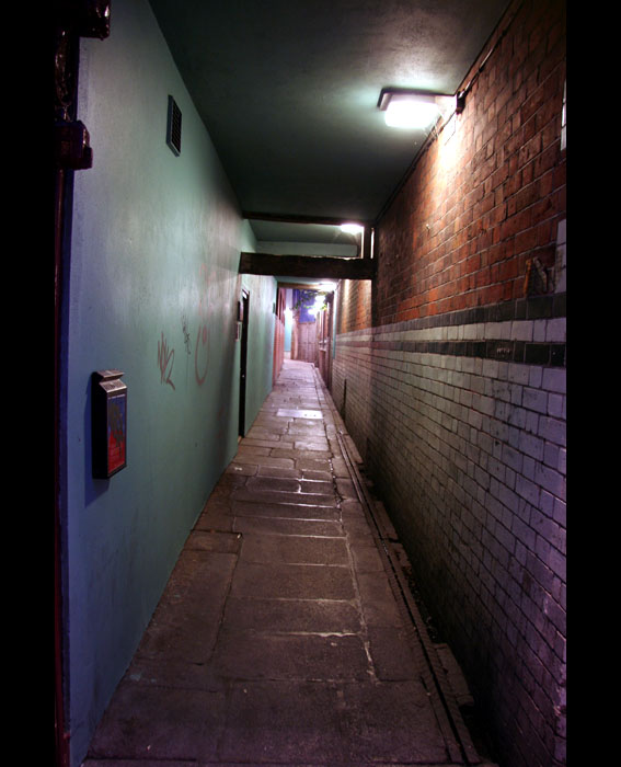 ruelle de dublin en irlande