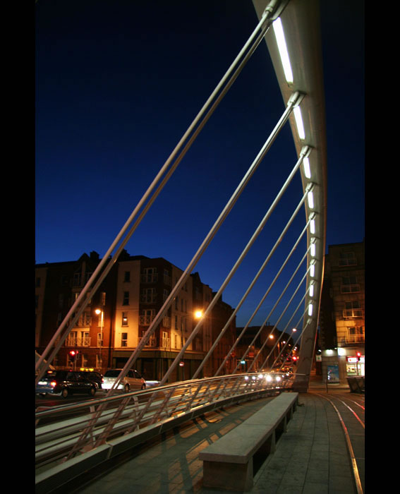 pont sur la river liffey dublin