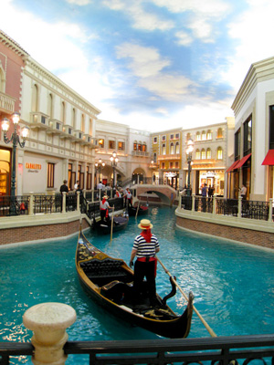 gondole au venetian