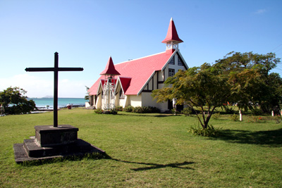 église de cap malheureux ) ile maurice
