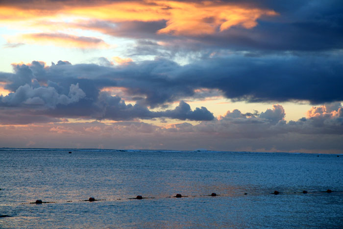 plage du sofitel de flic en flac à l'île maurice